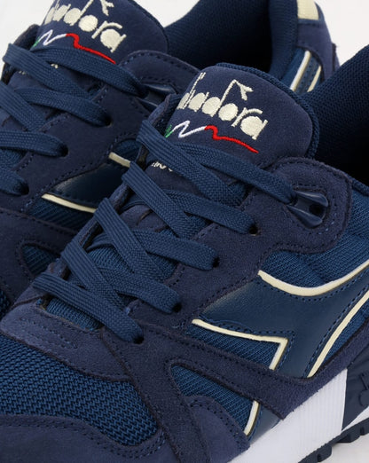 Diadora N9000 III Trainers Estate Blue/Antique White