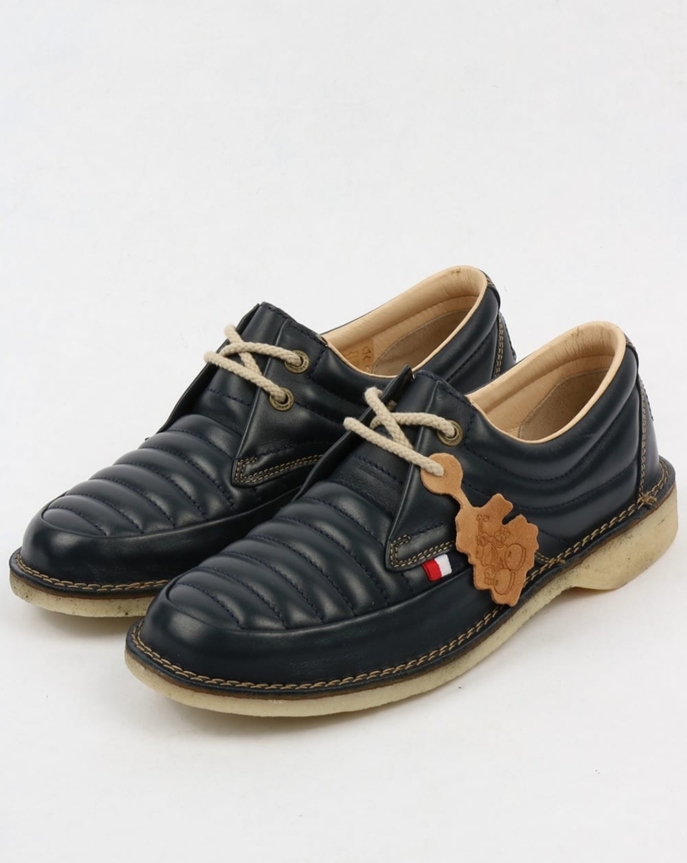 Pod Jagger Quilted Shoes Navy