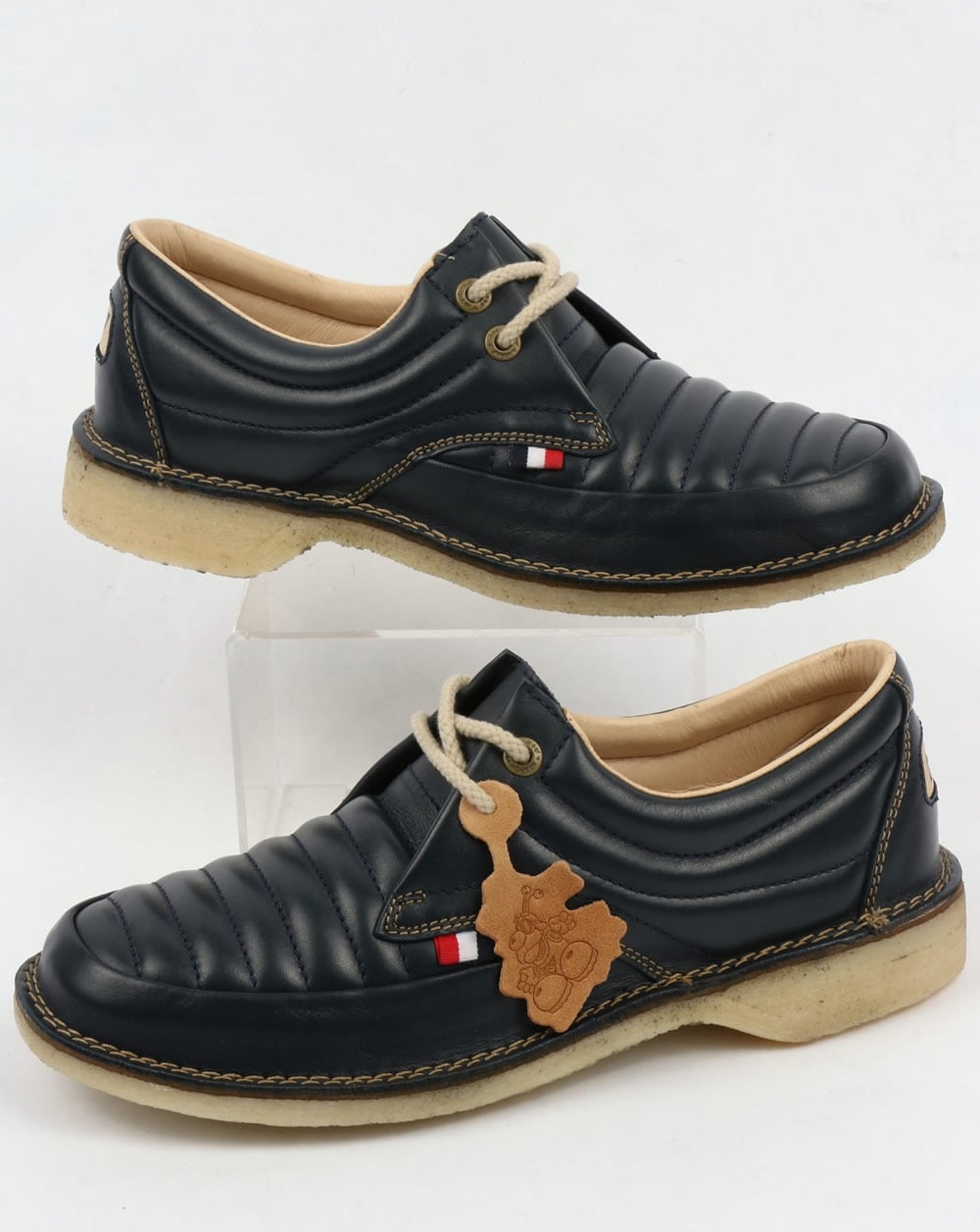 Pod Jagger Quilted Shoes Navy