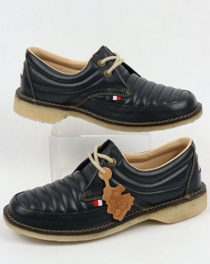 Pod Jagger Quilted Shoes Navy
