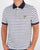 Lyle And Scott Breton Stripe Polo Shirt Off White