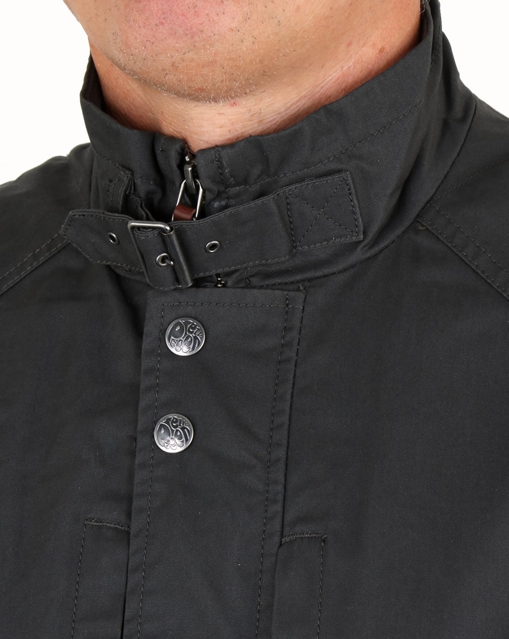 Pretty Green Garrat Waxed Jacket Green