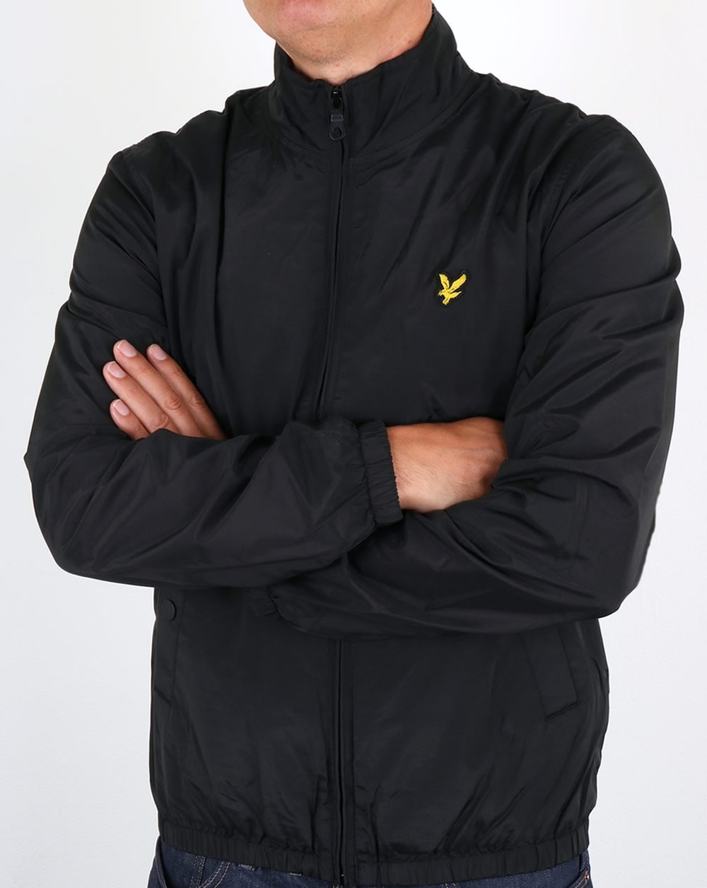 Lyle And Scott Golf Style Jacket True Black