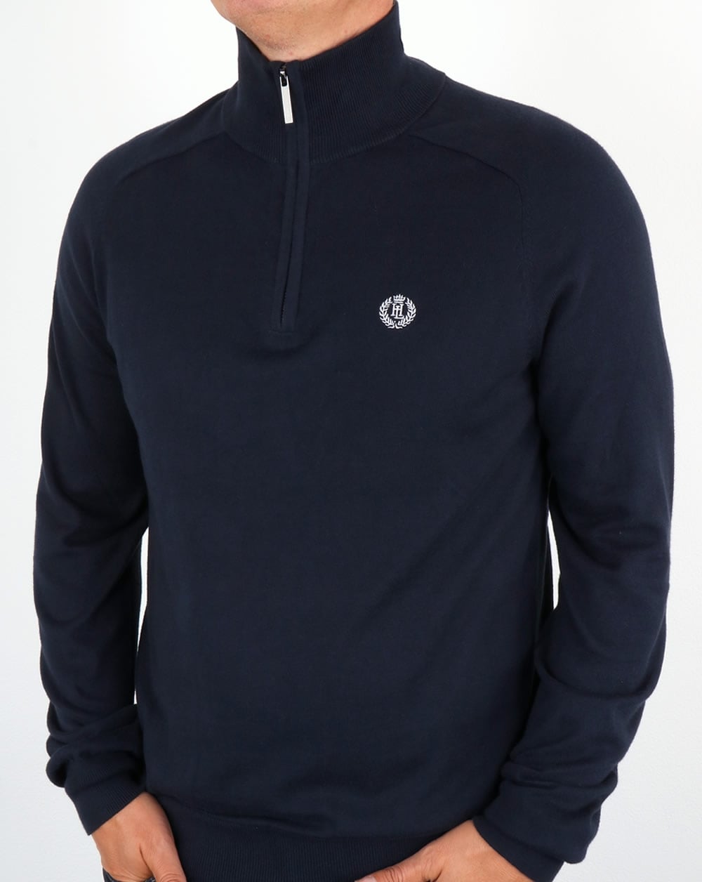 Henri Lloyd Morgan Half Zip Knit Navy