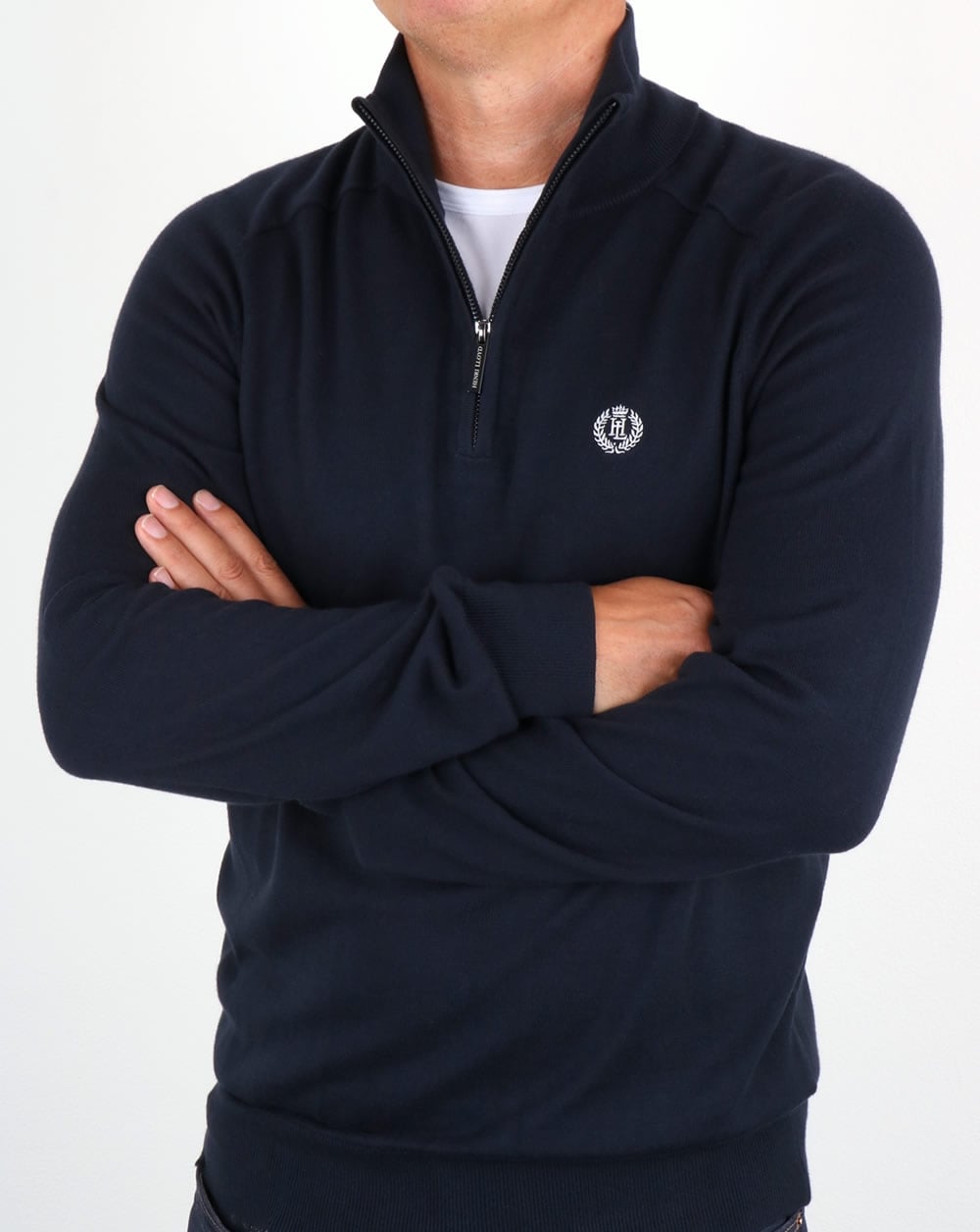 Henri Lloyd Morgan Half Zip Knit Navy