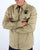 Ma.strum Pickerel Zip Through Overshirt Sand