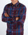 Gant Tech Prep Wool Big Check Shirt Port Red