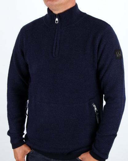 Luke Spout Overhead Funnel Neck Dark Navy