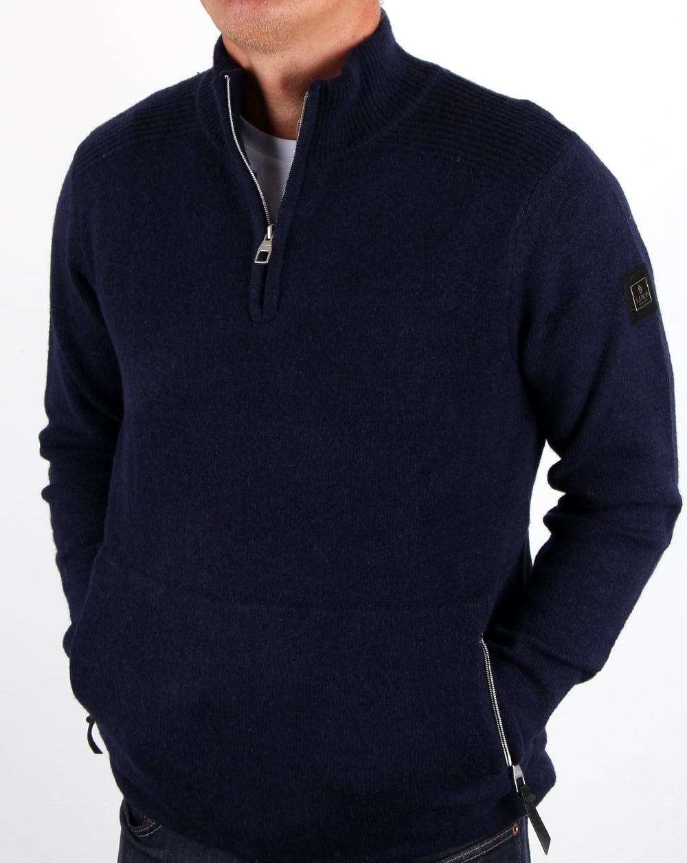 Luke Spout Overhead Funnel Neck Dark Navy