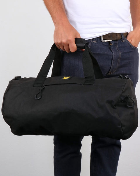 Lyle And Scott Barrel Bag True Black