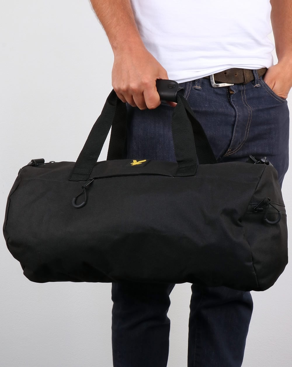 Lyle And Scott Barrel Bag True Black