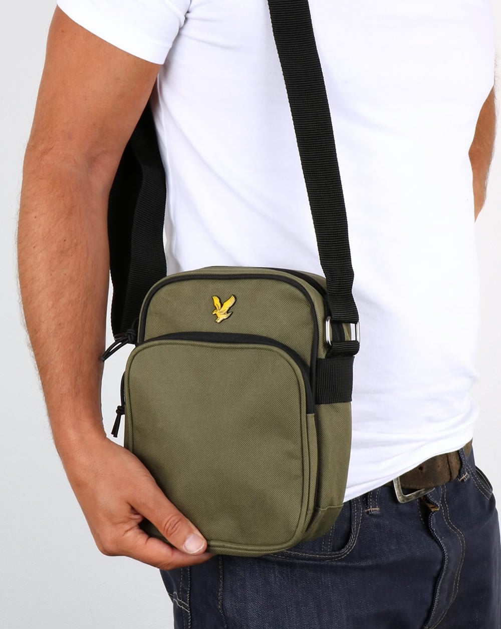 Lyle And Scott Colour Pop Small Items Bag Olive