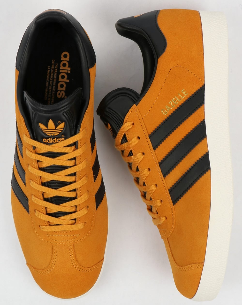 Adidas Gazelle Trainers Jamaica Yellow/Black