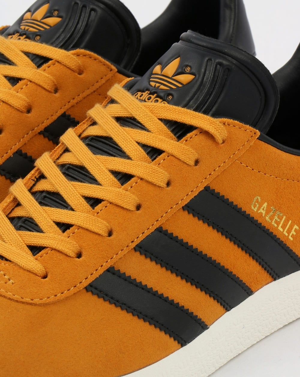 Adidas Gazelle Trainers Jamaica Yellow/Black