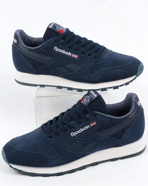 Reebok Classic Leather NM Trainers Navy/White
