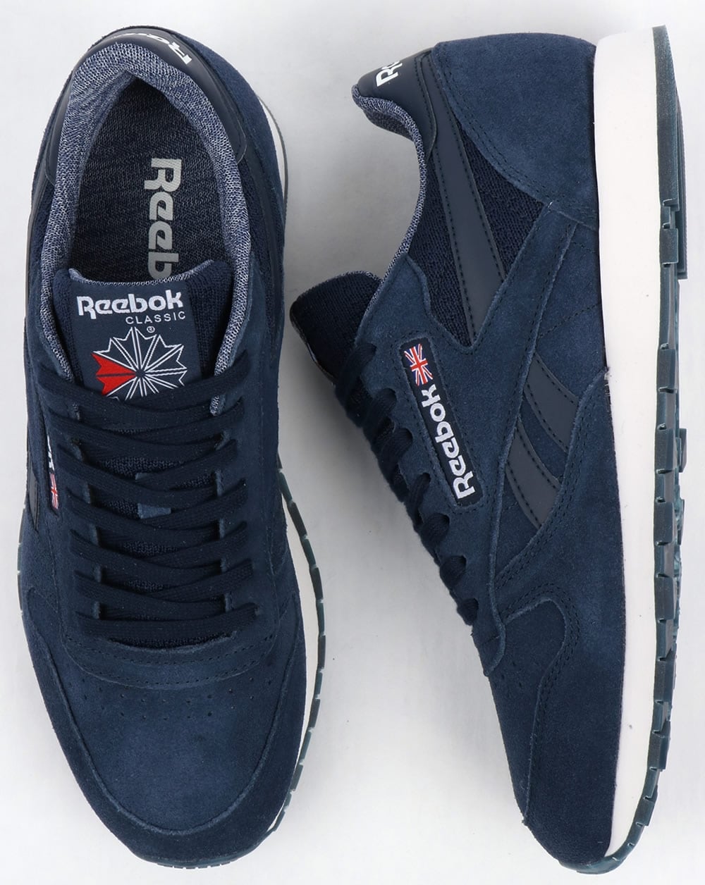 Reebok Classic Leather NM Trainers Navy/White