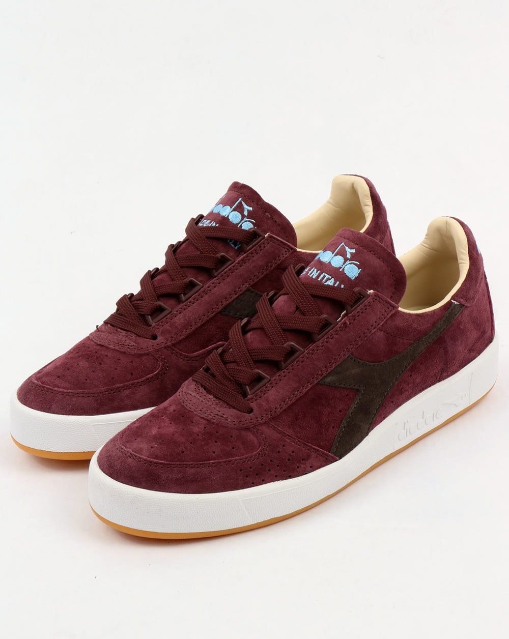 Diadora B Elite Italia Suede Trainers Decadent Chocolate