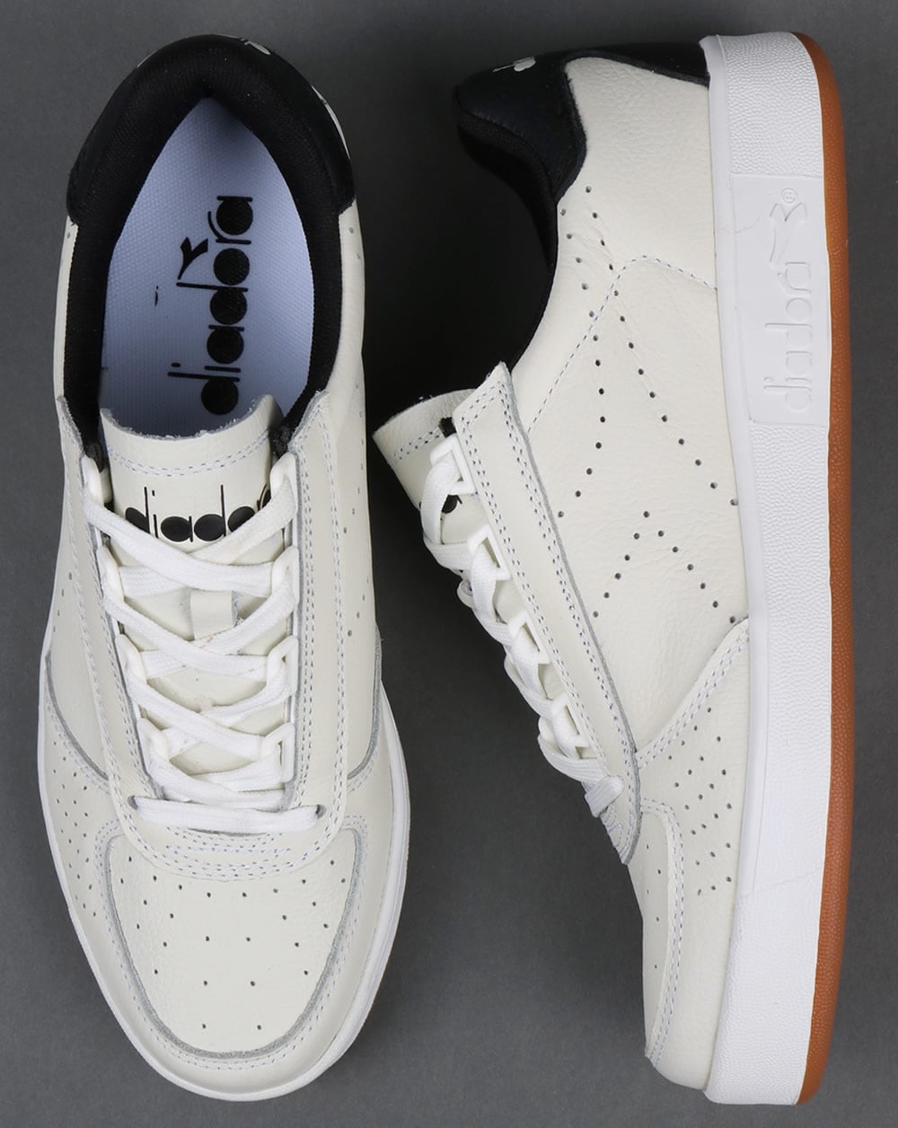 Diadora B. Elite Premium L Trainers White/Black