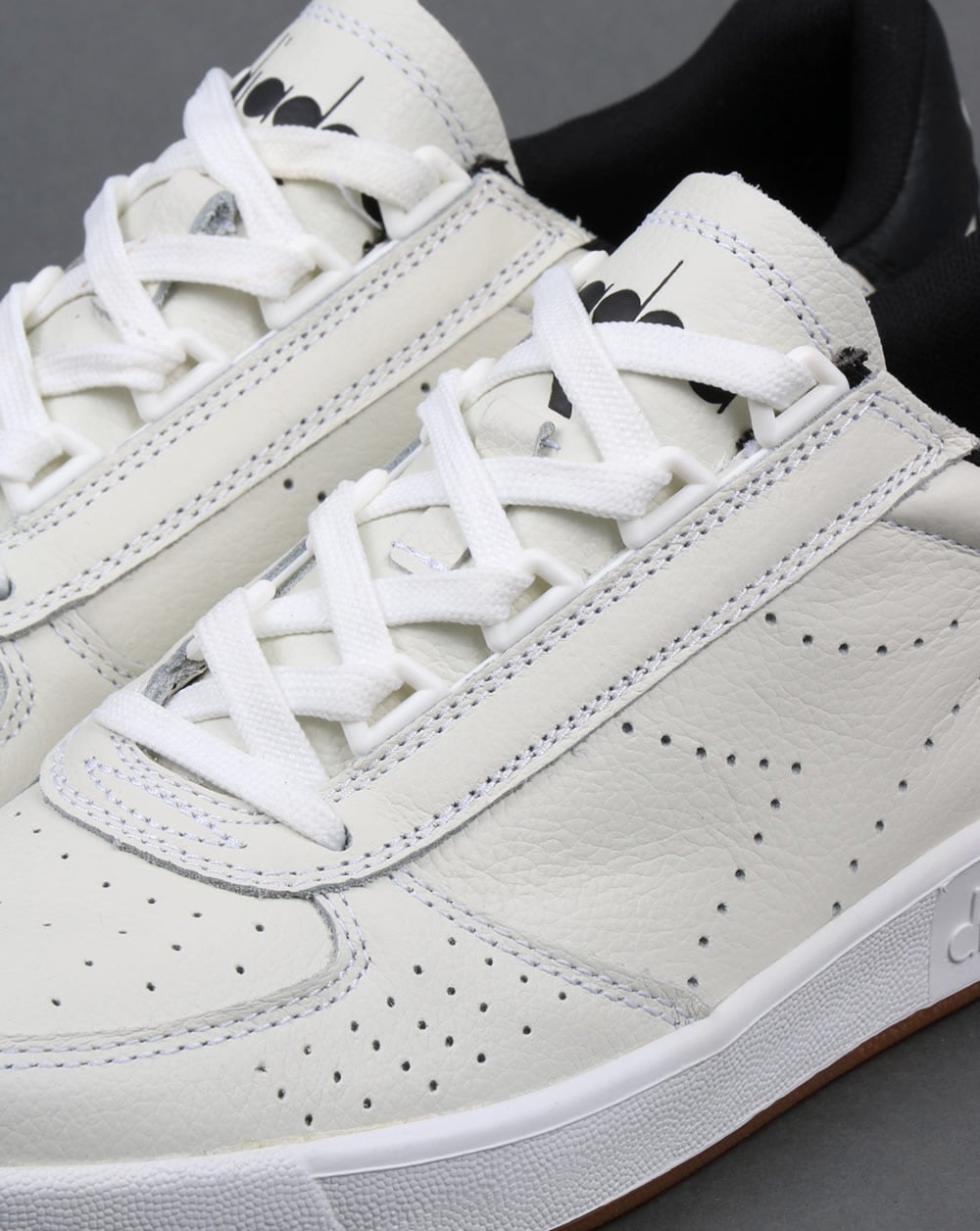 Diadora B. Elite Premium L Trainers White/Black