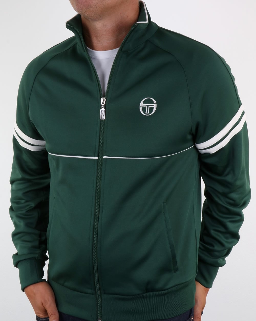 Sergio Tacchini Star Track Top Forest Green