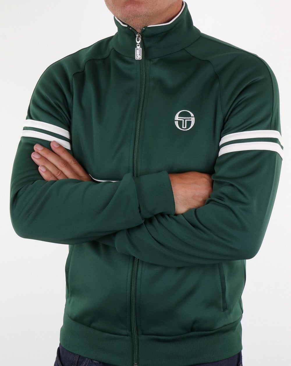 Sergio Tacchini Star Track Top Forest Green