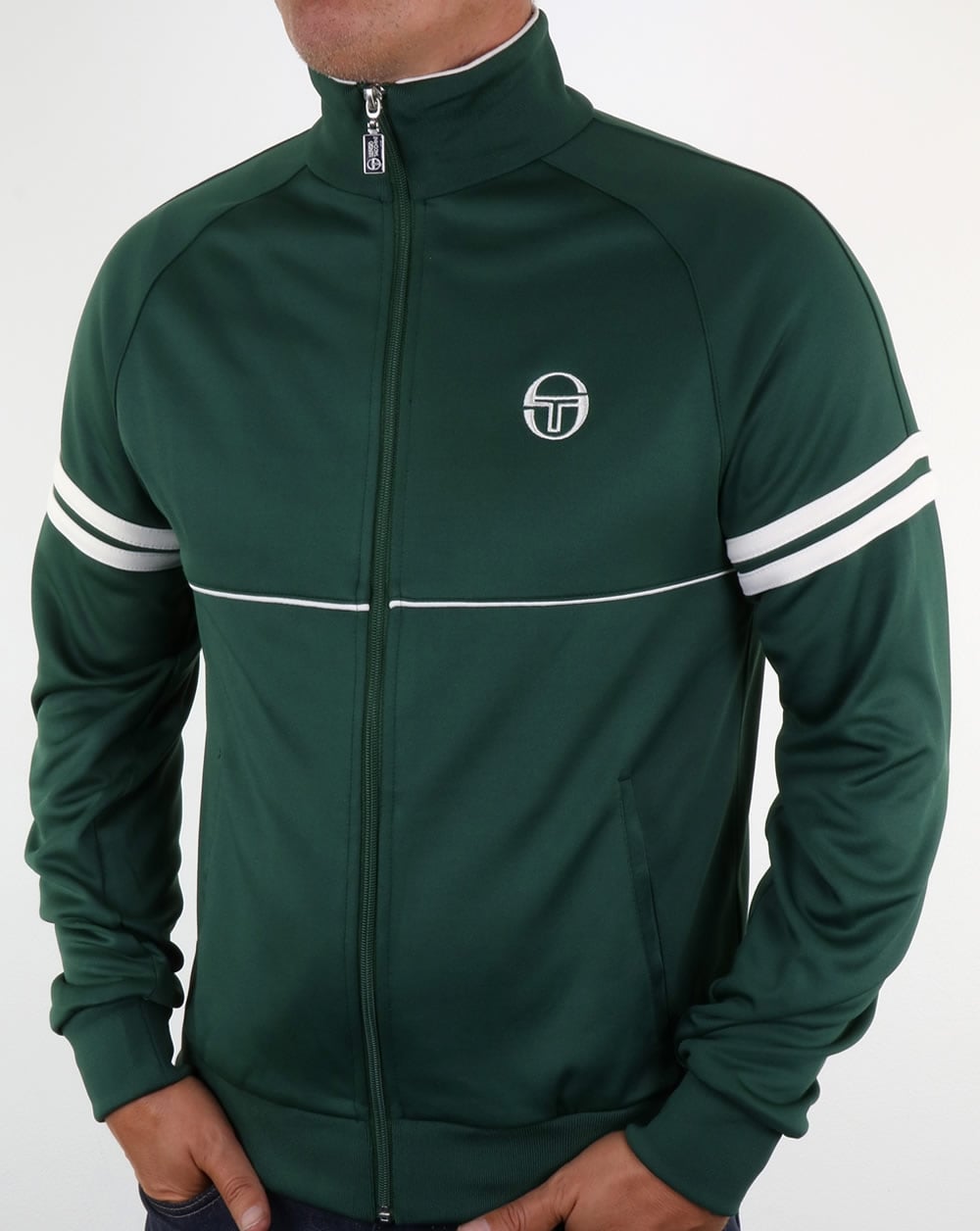 Sergio Tacchini Star Track Top Forest Green