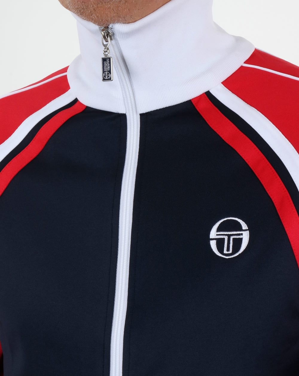 Sergio Tacchini Ghibli Track Top Navy/Red