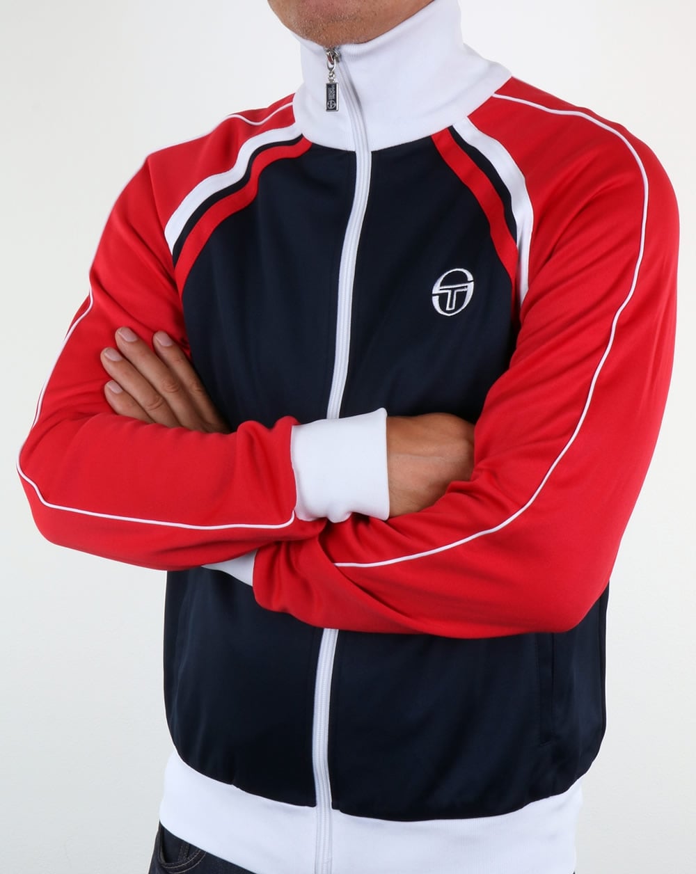 Sergio Tacchini Ghibli Track Top Navy/Red