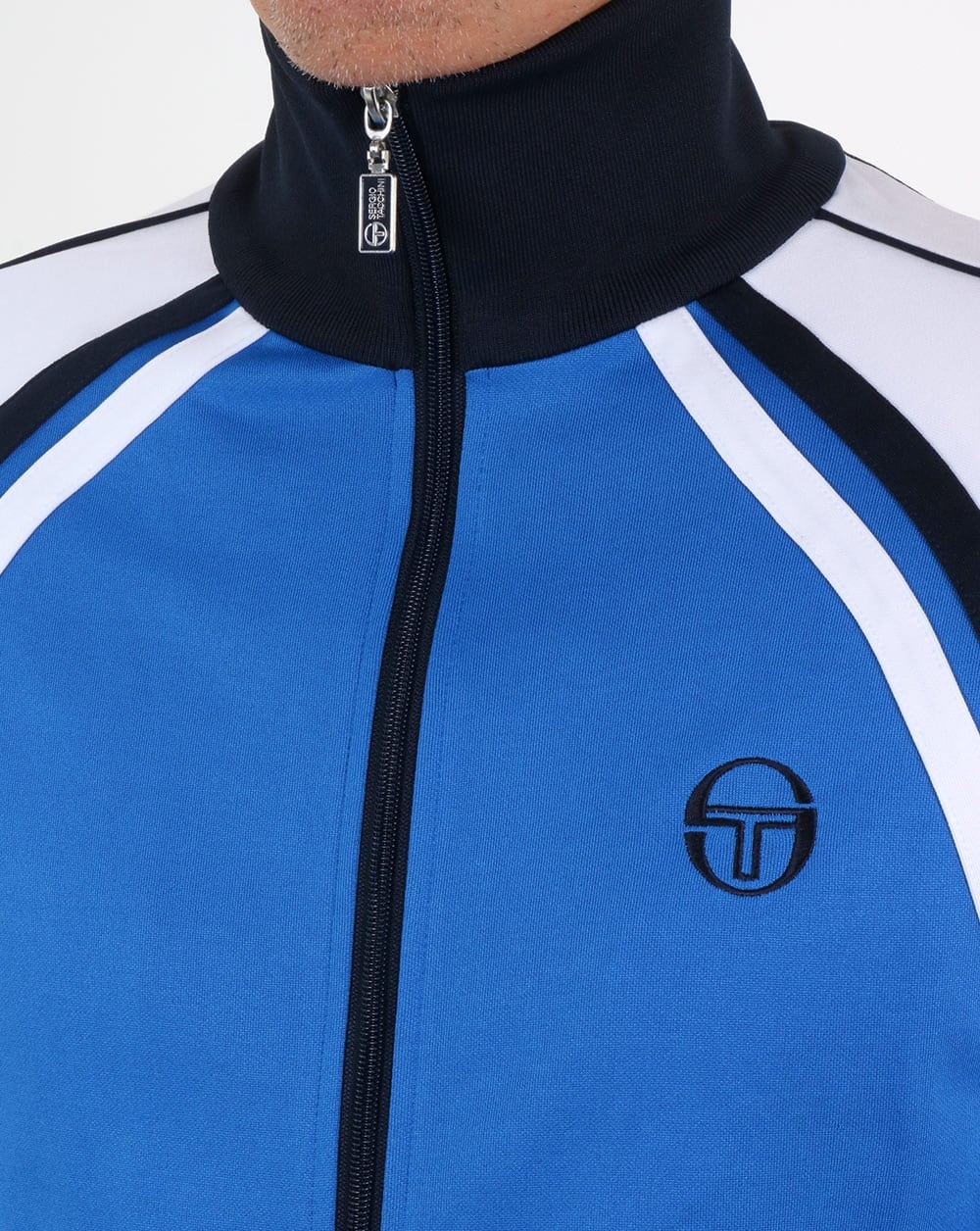 Sergio Tacchini Ghibli Track Top Royal/white
