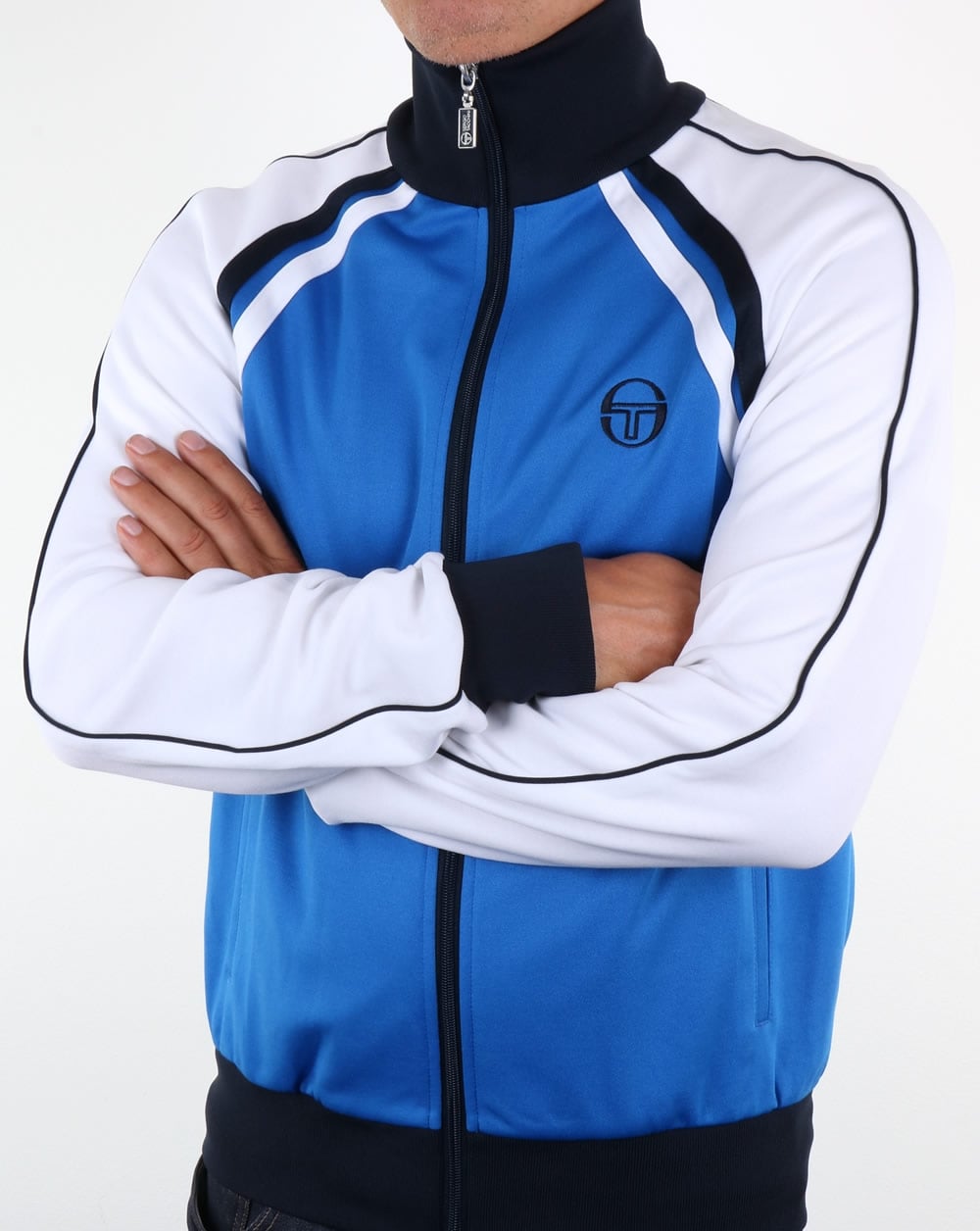 Sergio Tacchini Ghibli Track Top Royal/white