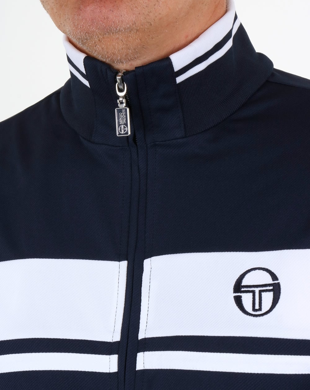 Sergio Tacchini Damarindo Track Top Navy/White
