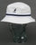 Kangol Stripe Lahinch Bucket Hat White