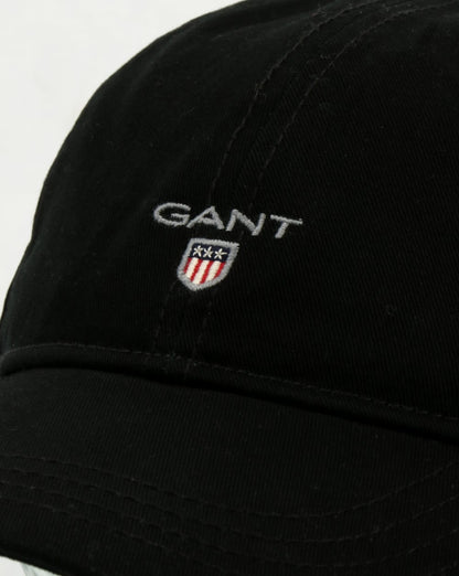 Gant Twill Cap Black