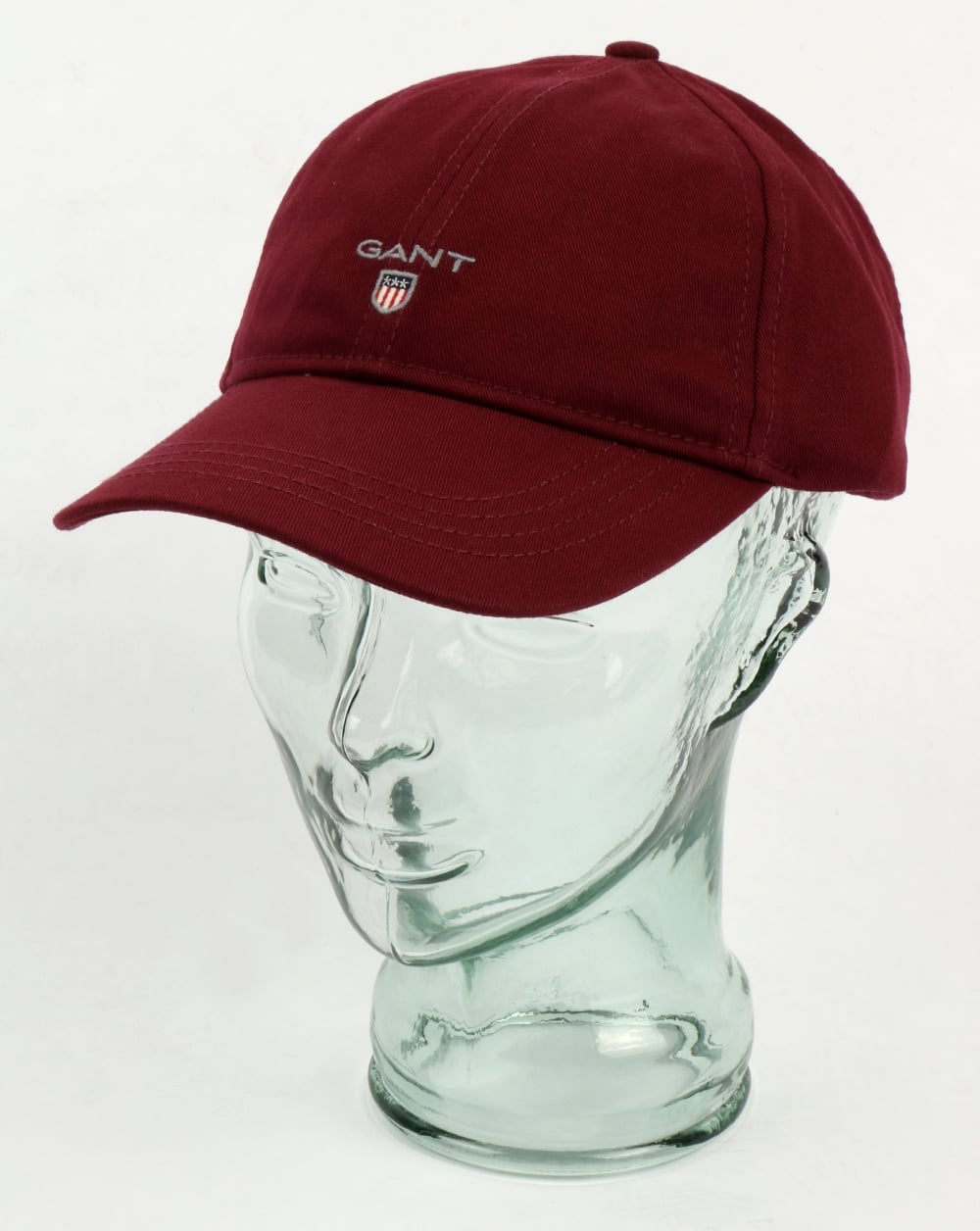 Gant Twill Cap Purple Wine