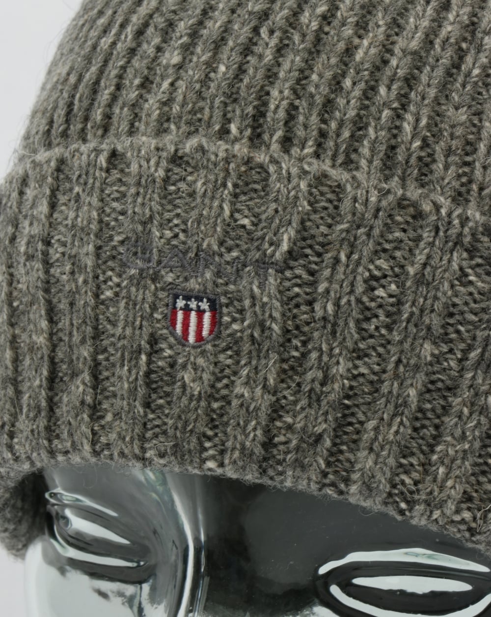 Gant Fleece Lined Beanie Dark Grey