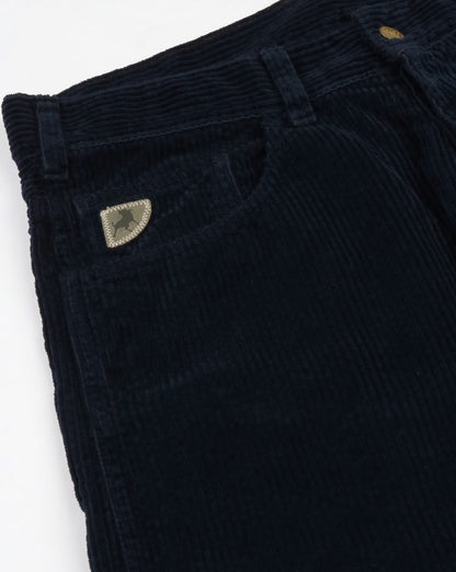 Lois Dallas Straight Jumbo Cords Navy
