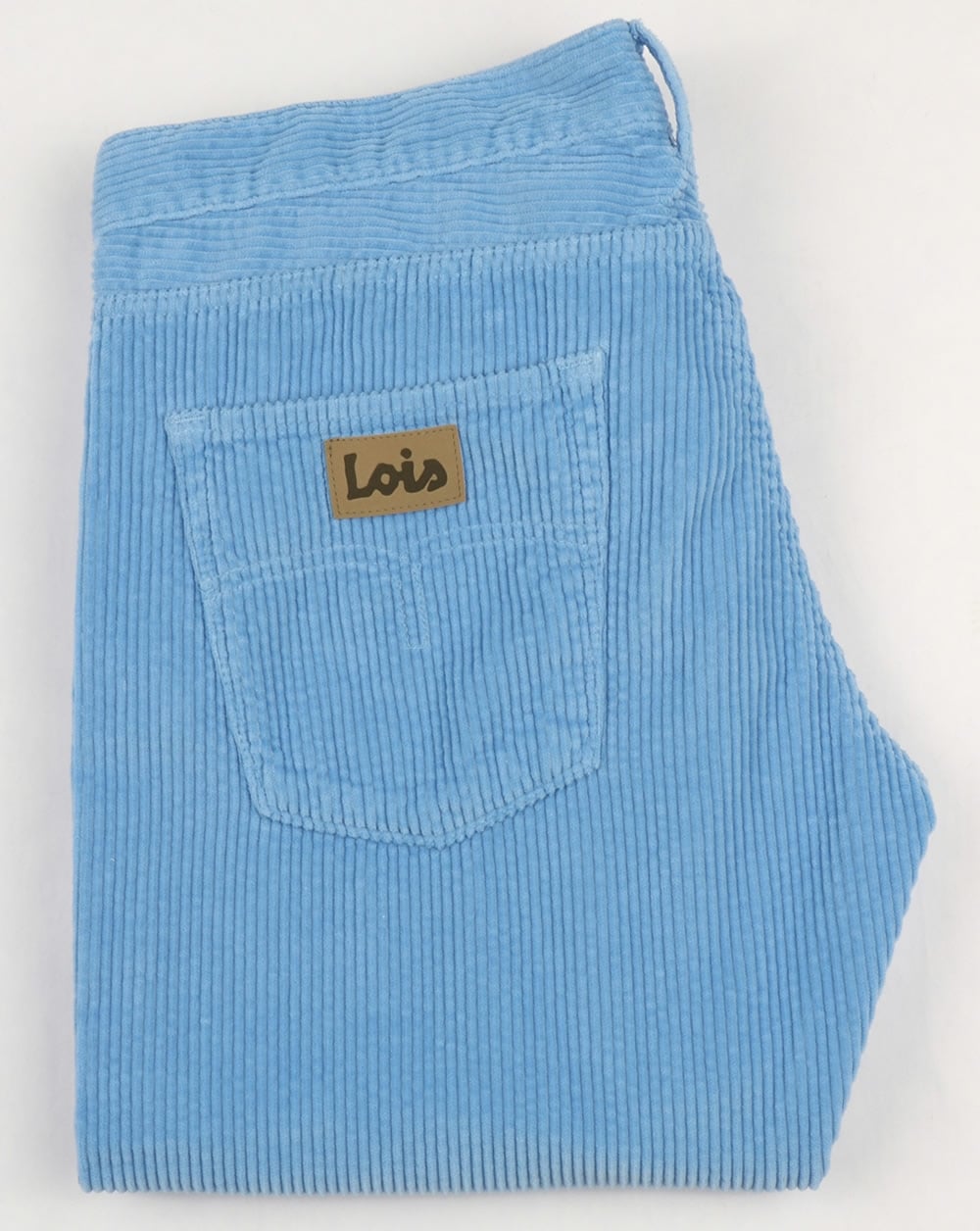 Lois Dallas Jumbo Cords Sky Ice Blue