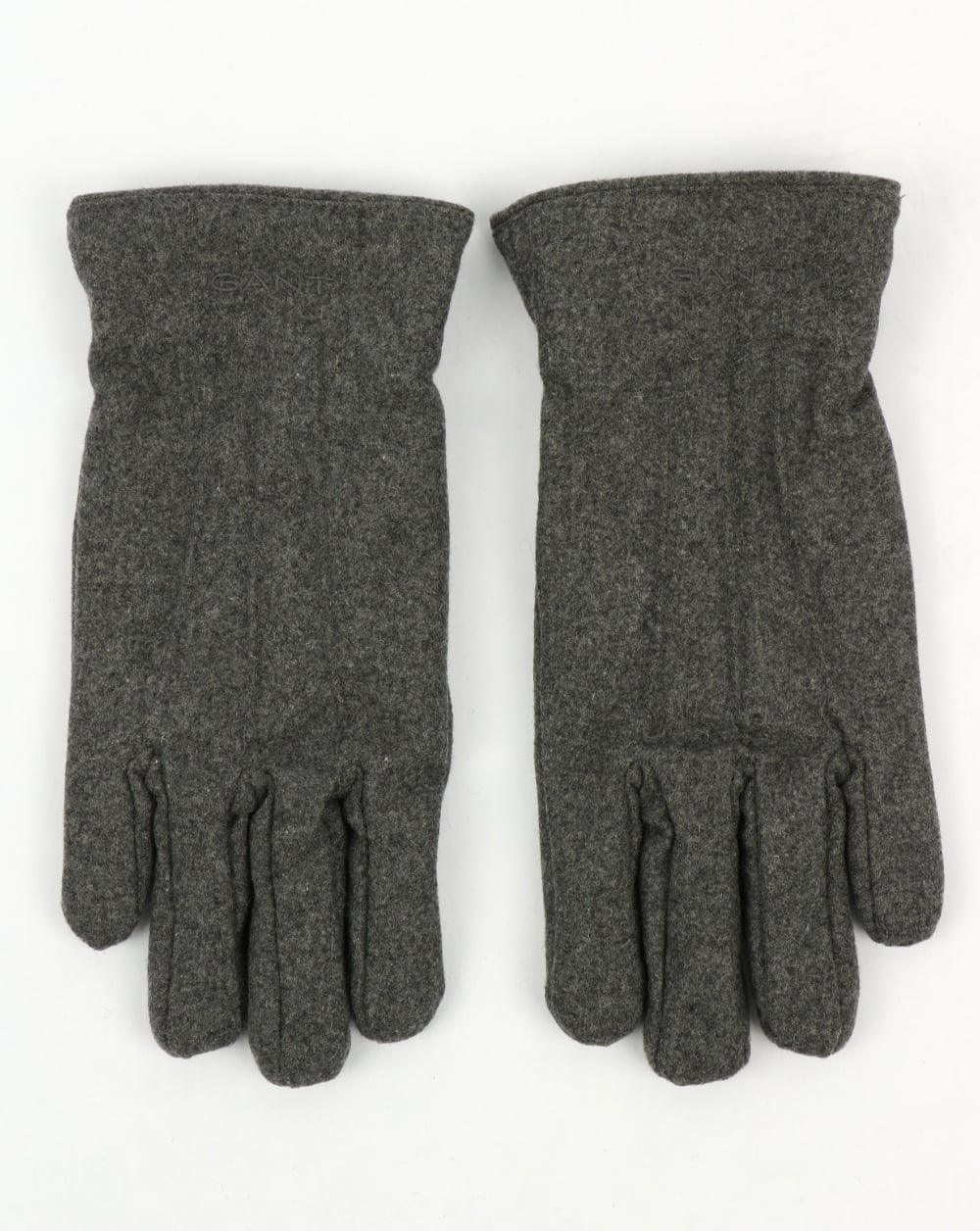 Gant Melton Gloves Charcoal Melange
