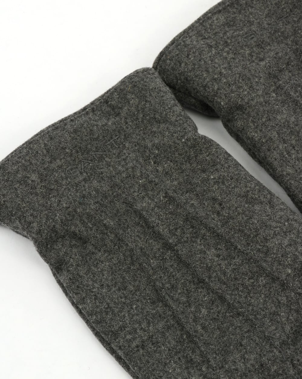 Gant Melton Gloves Charcoal Melange