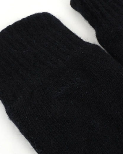 Gant Cotton Wool Gloves Navy