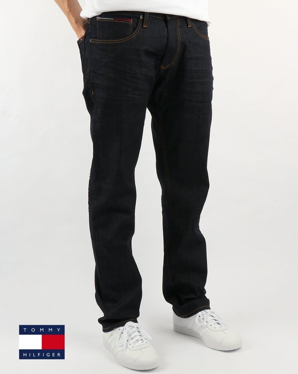 Tommy Hilfiger Ryan Straight Fit Jeans Rinse Comfort