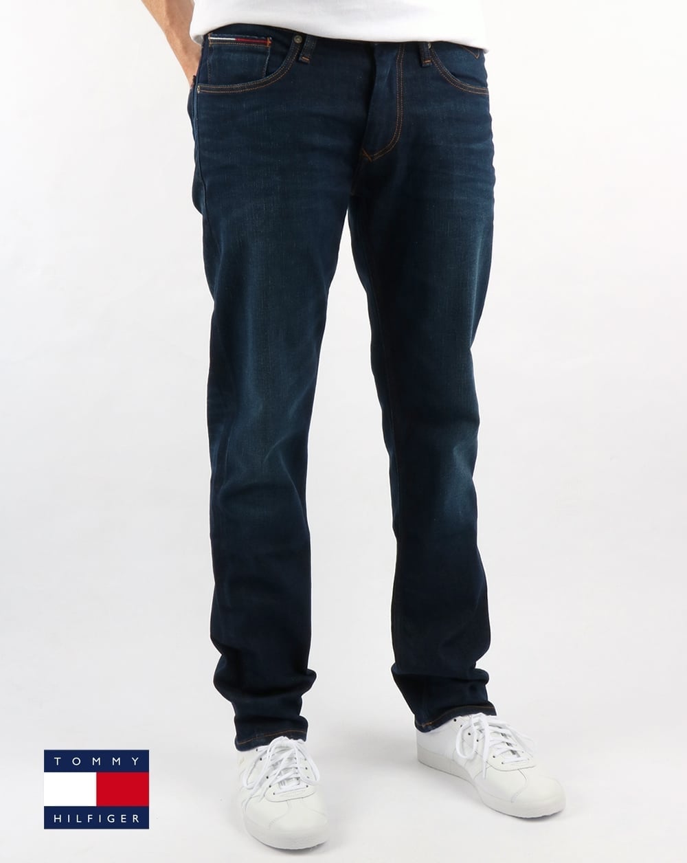 Tommy Jeans Ryan Straight Fit Jeans Vintage Dark