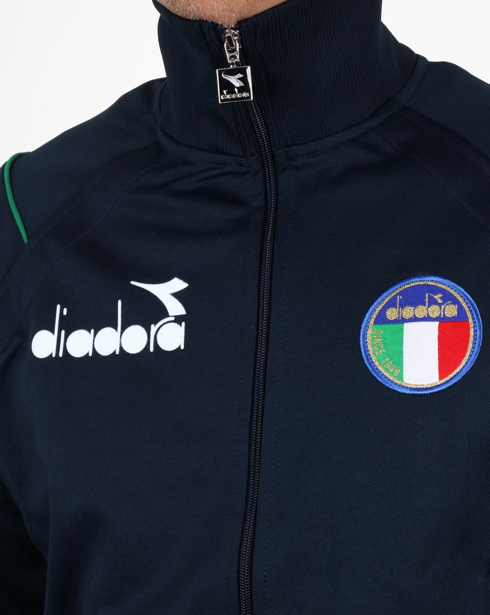Diadora 80s Track Top in Navy Blue