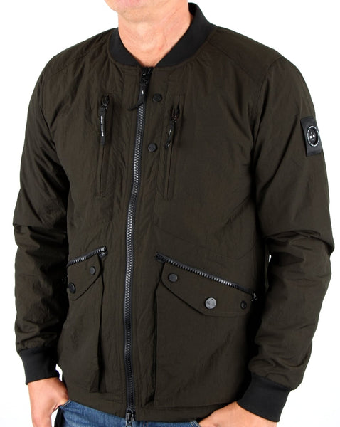 Marshall Artist Compacta Bomber Jacket Khaki