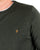 Farah Mullen Merino Jumper Green Marl
