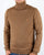 Farah Gosforth Merino Roll Neck Camel