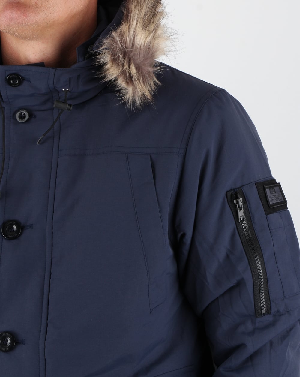 Weekend Offender Scope Jacket Navy