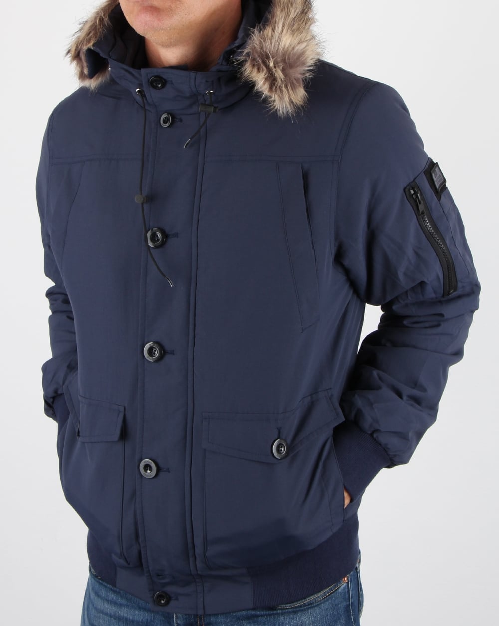 Weekend Offender Scope Jacket Navy