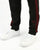 Sergio Tacchini Masters Track Bottoms Black/Burgundy