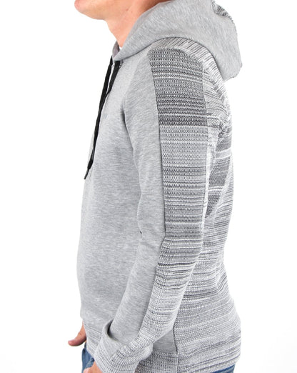 Diadora Evo Pwr Hooded Sweat Grey Melange